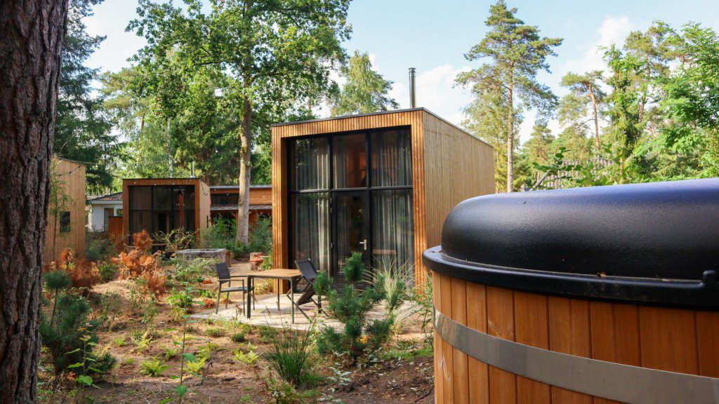 Hot tub te huur bij de tiny houses