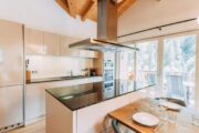 Keuken van penthouse in Saalbach-Hinterglemm