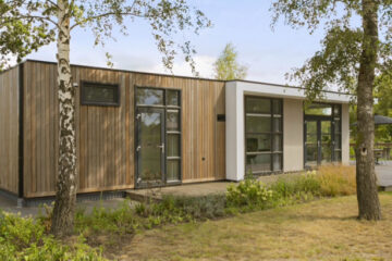 Moderne lodge op een Roompot vakantiepark