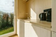 Keuken van Ark Shelter in Ouddorp