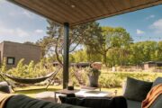 Moderne lodges bij Boutique Parc Soof