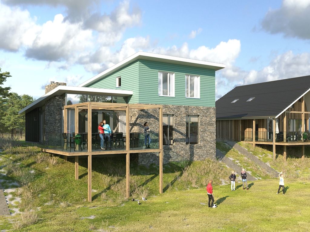 Villa aan het water bijLandal Marina Resort Well