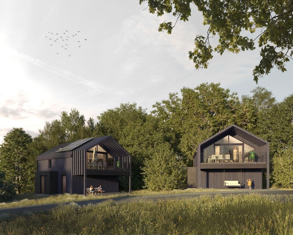 Schitterende lodge huisje in Duitsland